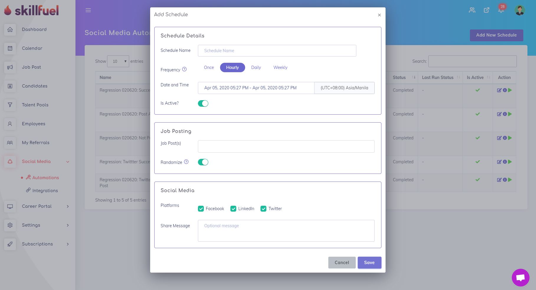 skillfuel-social-media-automation-new-schedule