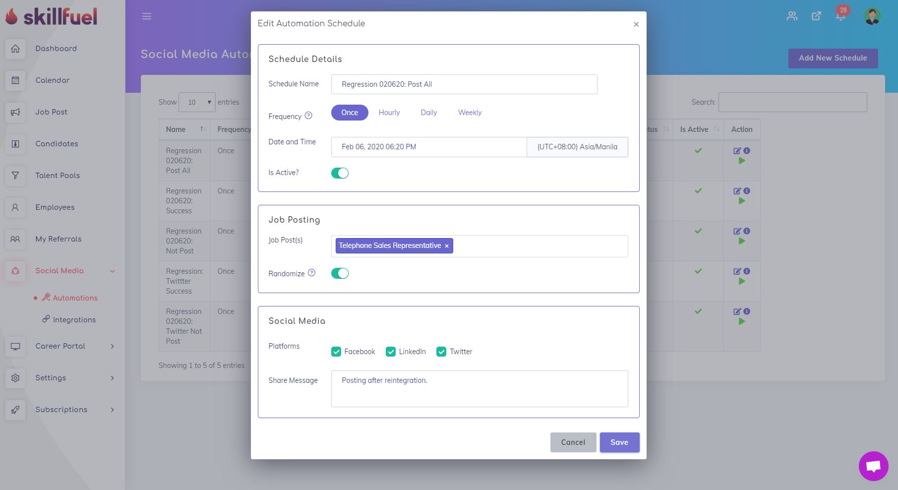 skillfuel-social-media-automation-schedule