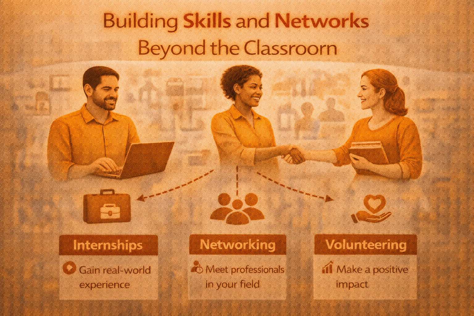 building skills and networks beyond the classroom