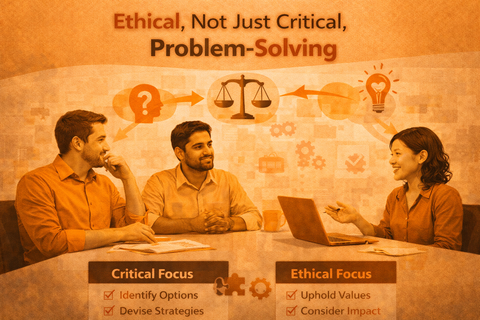 ethical not just critical problem solving