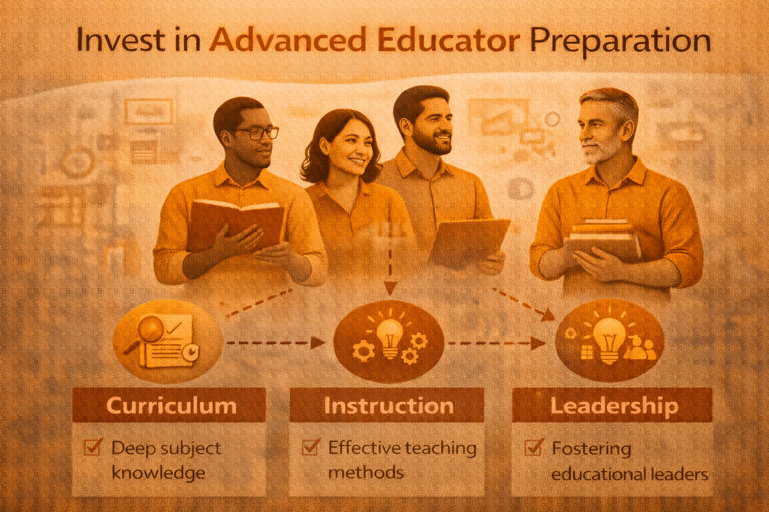 invest in advanced educator preparation
