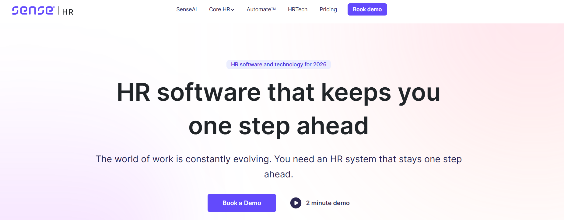 sensehr homepage