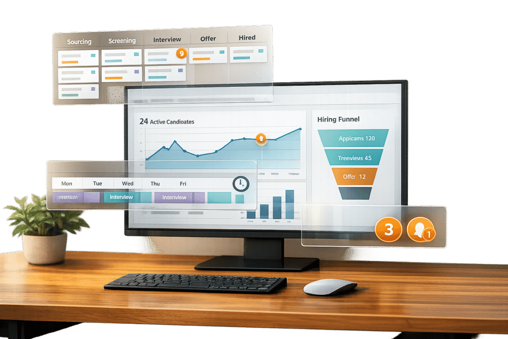 Real-Time Workflow Monitoring for Recruitment Teams